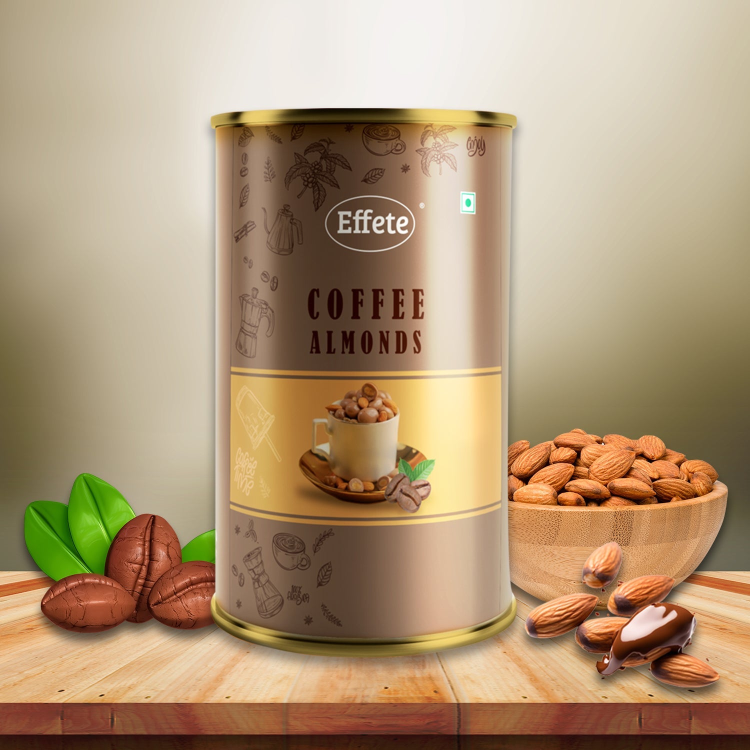 Effete Coffee Almonds Chocolate Effete Coffee Almonds Chocolate